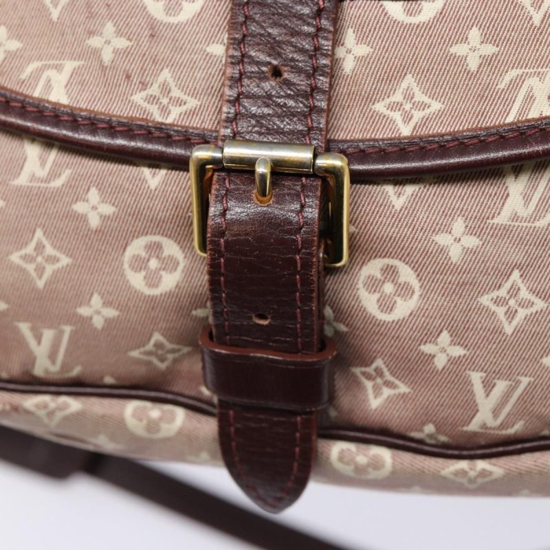 Louis Vuitton Monogram Idylle Saumur PM Shoulder Bag Sepia M40669 Auth bs17039 - Image 9