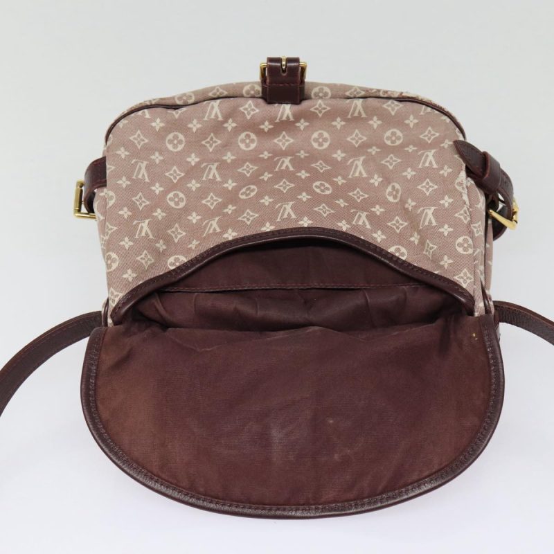 Louis Vuitton Monogram Idylle Saumur PM Shoulder Bag Sepia M40669 Auth bs17039 - Image 10