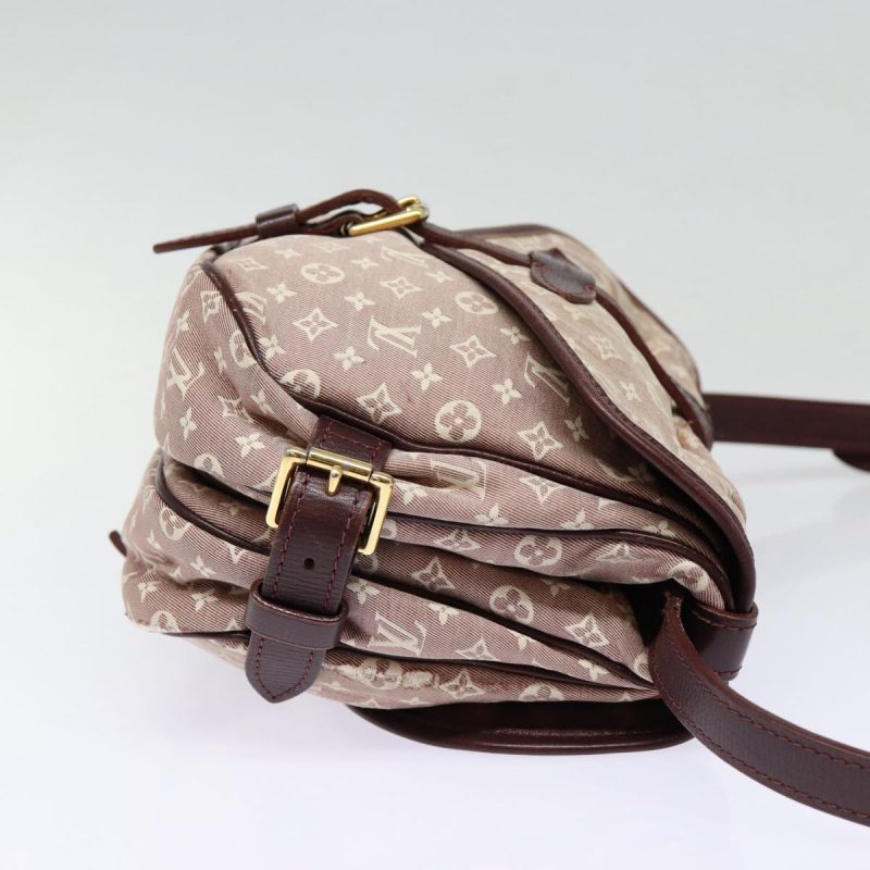 Louis Vuitton Monogram Idylle Saumur PM Shoulder Bag Sepia M40669 Auth bs17039 - Image 4