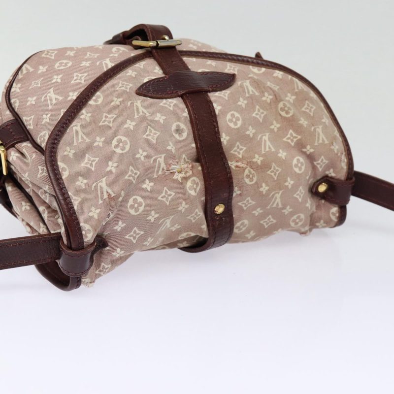 Louis Vuitton Monogram Idylle Saumur PM Shoulder Bag Sepia M40669 Auth bs17039 - Image 6