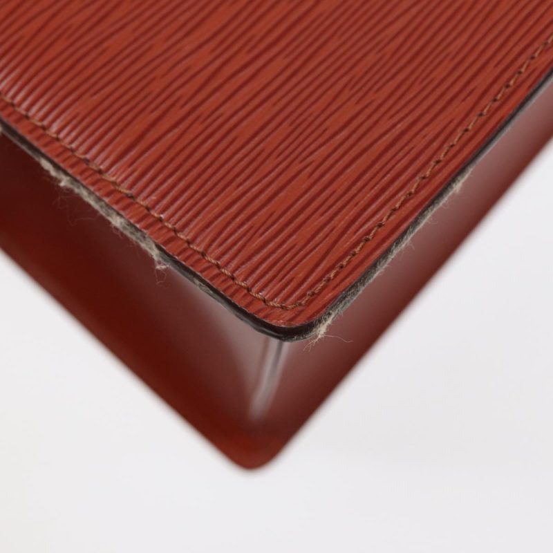Louis Vuitton Epi Riviera Hand Bag Brown M48183  bs17130 - Image 9