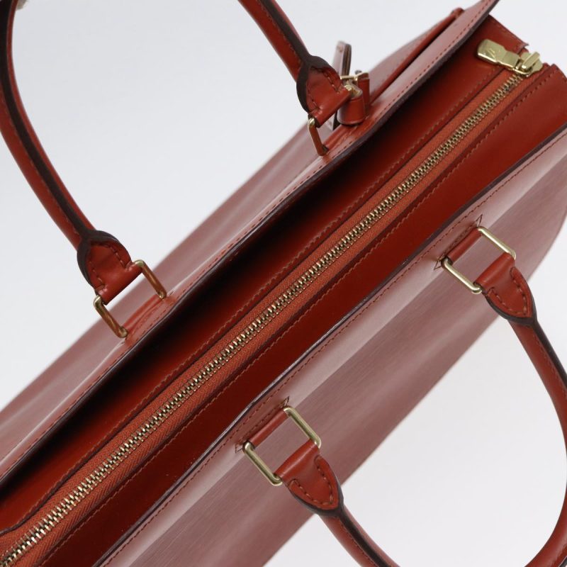 Louis Vuitton Epi Riviera Hand Bag Brown M48183  bs17130 - Image 6