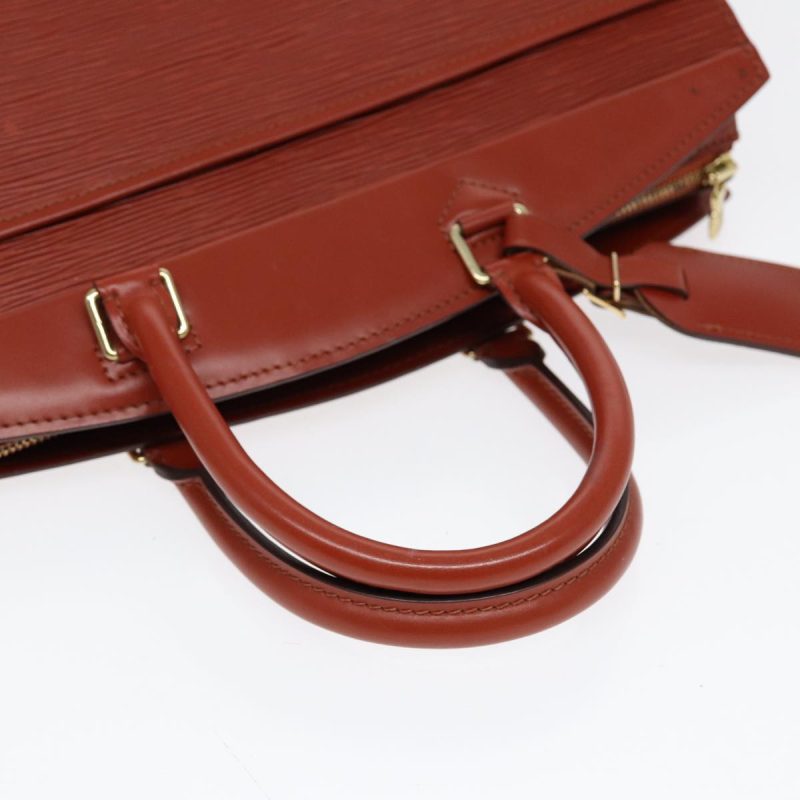 Louis Vuitton Epi Riviera Hand Bag Brown M48183  bs17130 - Image 7