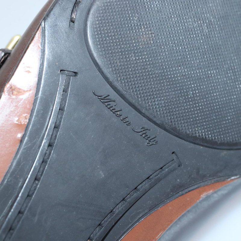 Louis Vuitton shoes Leather 7 Brown  bs17139 - Image 7