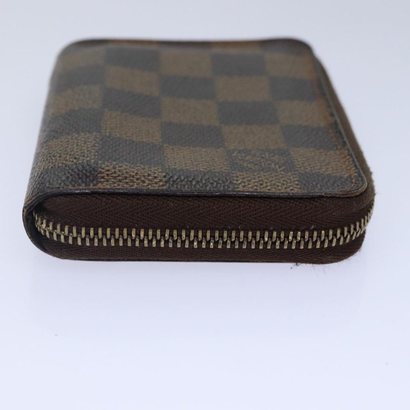 Louis Vuitton Damier Ebene Zippy Coin Purse N63070  bs17148 - Image 3