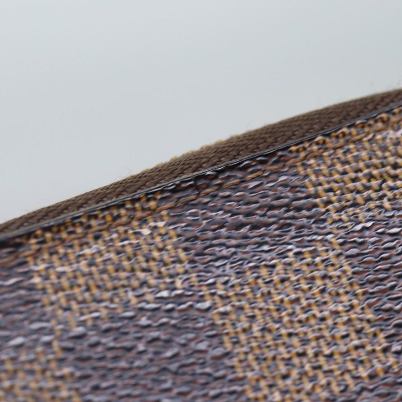Louis Vuitton Damier Ebene Zippy Coin Purse N63070  bs17148 - Image 9