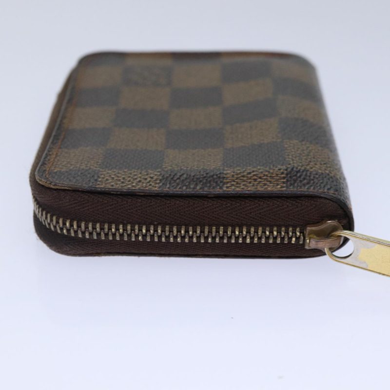 Louis Vuitton Damier Ebene Zippy Coin Purse N63070  bs17148 - Image 4