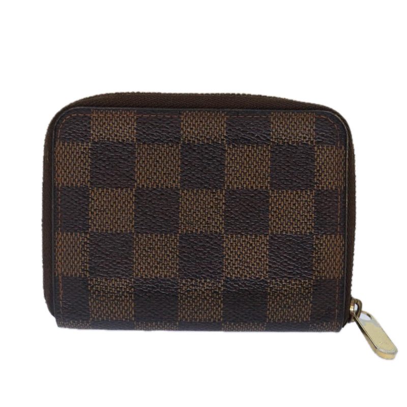 Louis Vuitton Damier Ebene Zippy Coin Purse N63070  bs17148 - Image 2