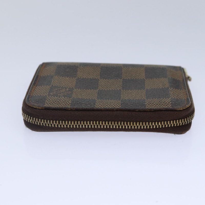 Louis Vuitton Damier Ebene Zippy Coin Purse N63070  bs17148 - Image 5