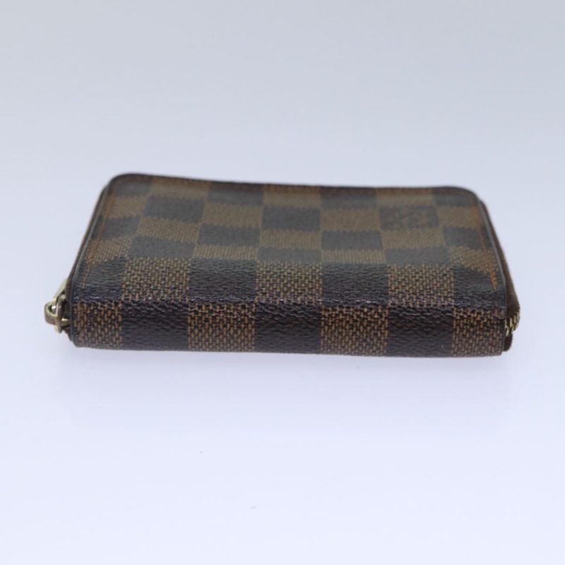 Louis Vuitton Damier Ebene Zippy Coin Purse N63070  bs17148 - Image 6