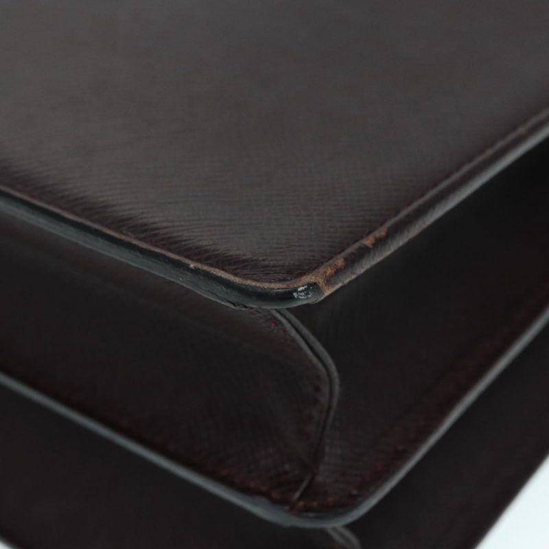 Louis Vuitton Taiga Serviette Moskova Business Bag Acajou M30036  bs17181 - Image 9