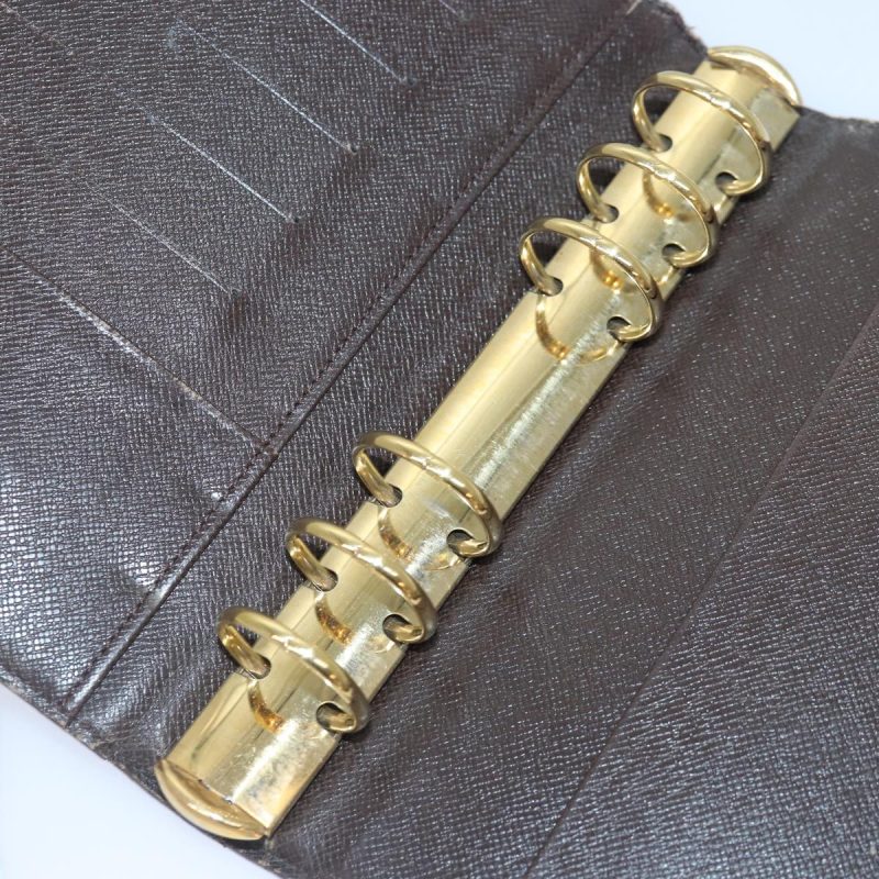 Louis Vuitton Damier Ebene Agenda MM Day Planner Cover R20240  bs17190 - Image 8