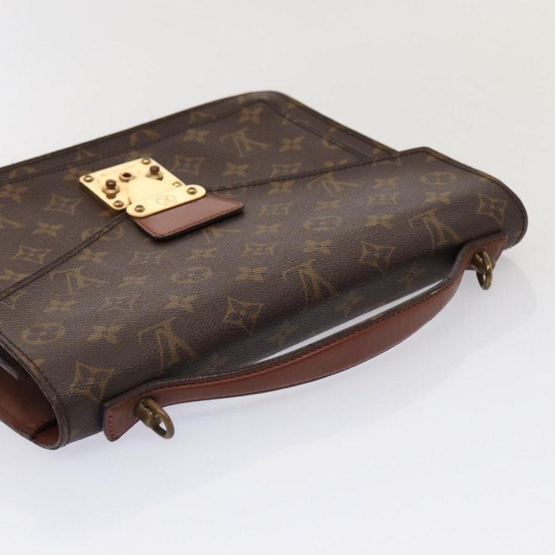 Louis Vuitton Monogram Monceau 28 Hand Bag 2way M51185  bs17247 - Image 6