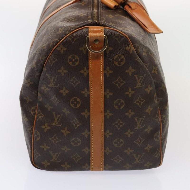 Louis Vuitton Monogram Keepall Bandouliere 55 Boston Bag M41414  bs17279 - Image 4