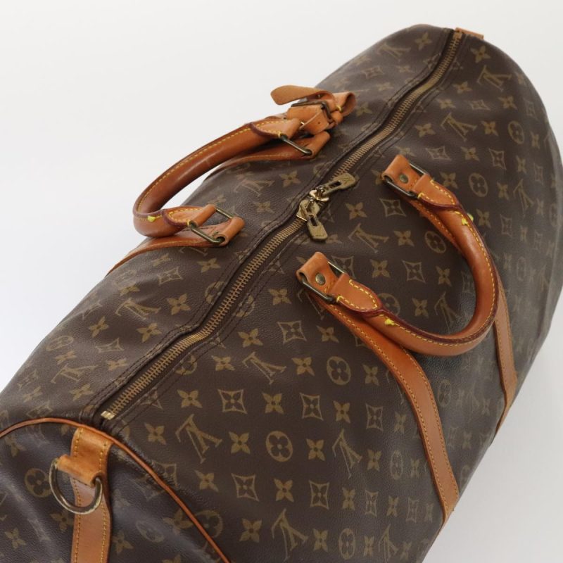 Louis Vuitton Monogram Keepall Bandouliere 55 Boston Bag M41414  bs17279 - Image 6