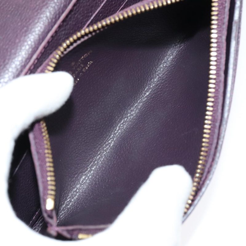 Louis Vuitton Empreinte Portefeuille Curieuse Wallet Purple M60300 Auth bs17377 - Image 10