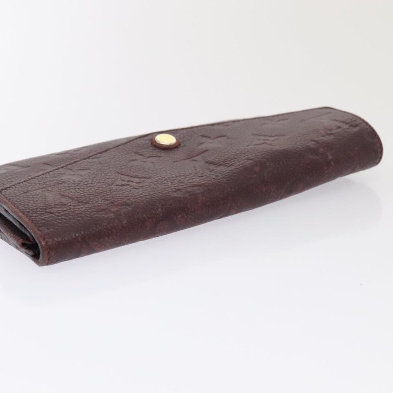 Louis Vuitton Empreinte Portefeuille Curieuse Wallet Purple M60300 Auth bs17377 - Image 5