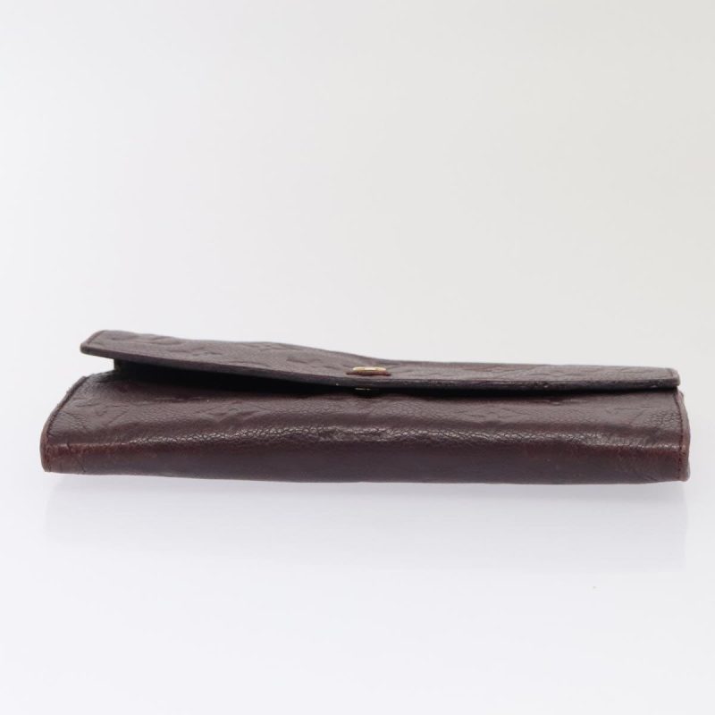 Louis Vuitton Empreinte Portefeuille Curieuse Wallet Purple M60300 Auth bs17377 - Image 6