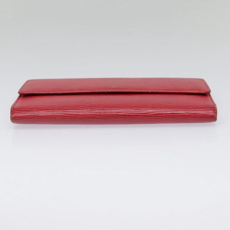 Louis Vuitton Epi Portefeiulle Sarah Long Wallet Red M6359E  bs17451 - Image 7