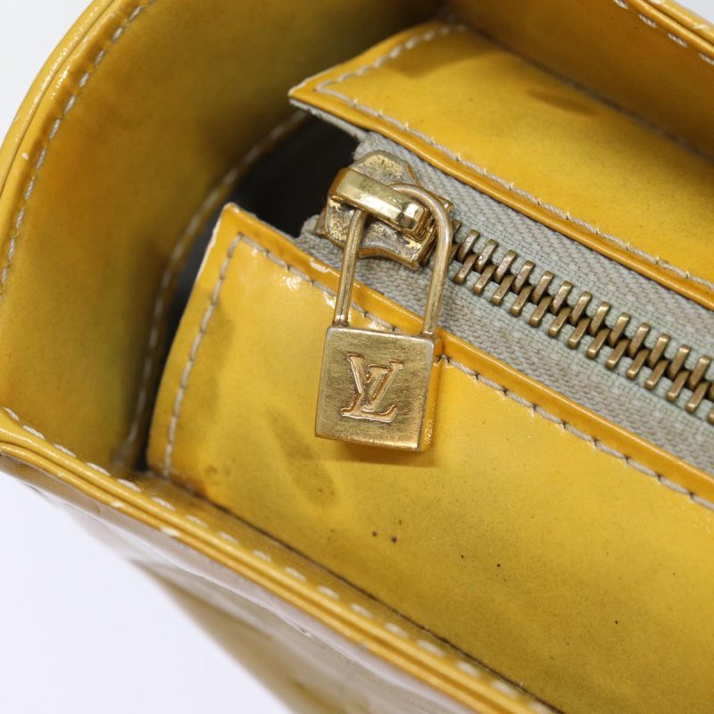 Louis Vuitton Monogram Vernis Columbus Tote Bag Gris M91028  bs17484 - Image 10