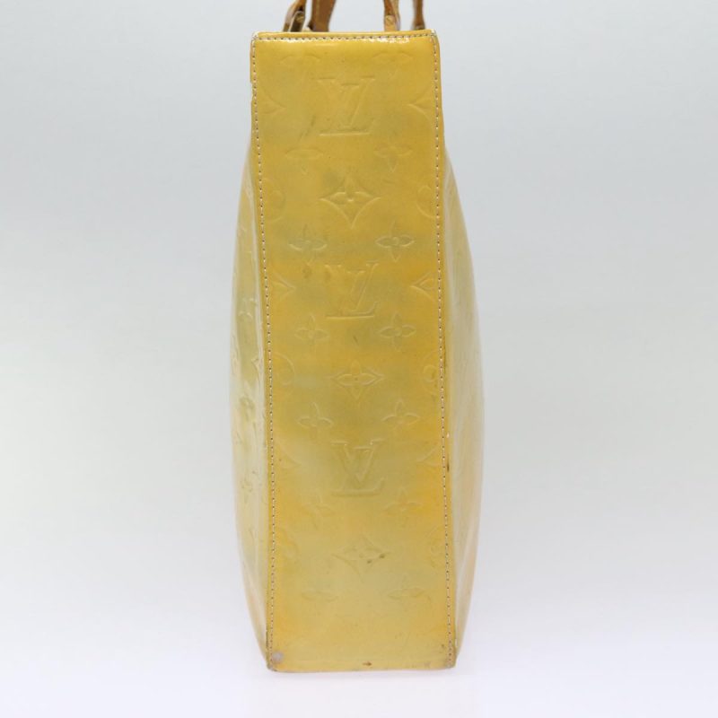 Louis Vuitton Monogram Vernis Columbus Tote Bag Gris M91028  bs17484 - Image 4