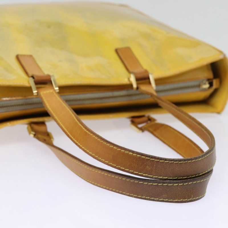 Louis Vuitton Monogram Vernis Columbus Tote Bag Gris M91028  bs17484 - Image 7