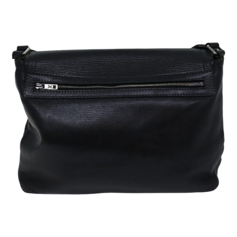Louis Vuitton Utah Ohama Shoulder Bag Leather Black Silver  bs17487 - Image 2