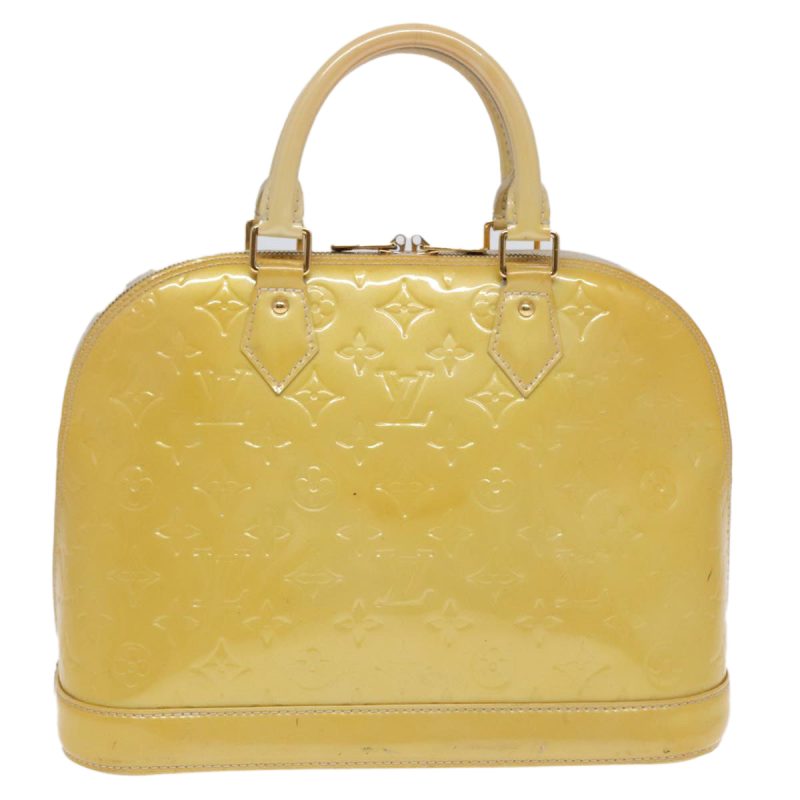 Louis Vuitton Monogram Vernis Alma PM Hand Bag Broncorail M91445  bs17546 - Image 2
