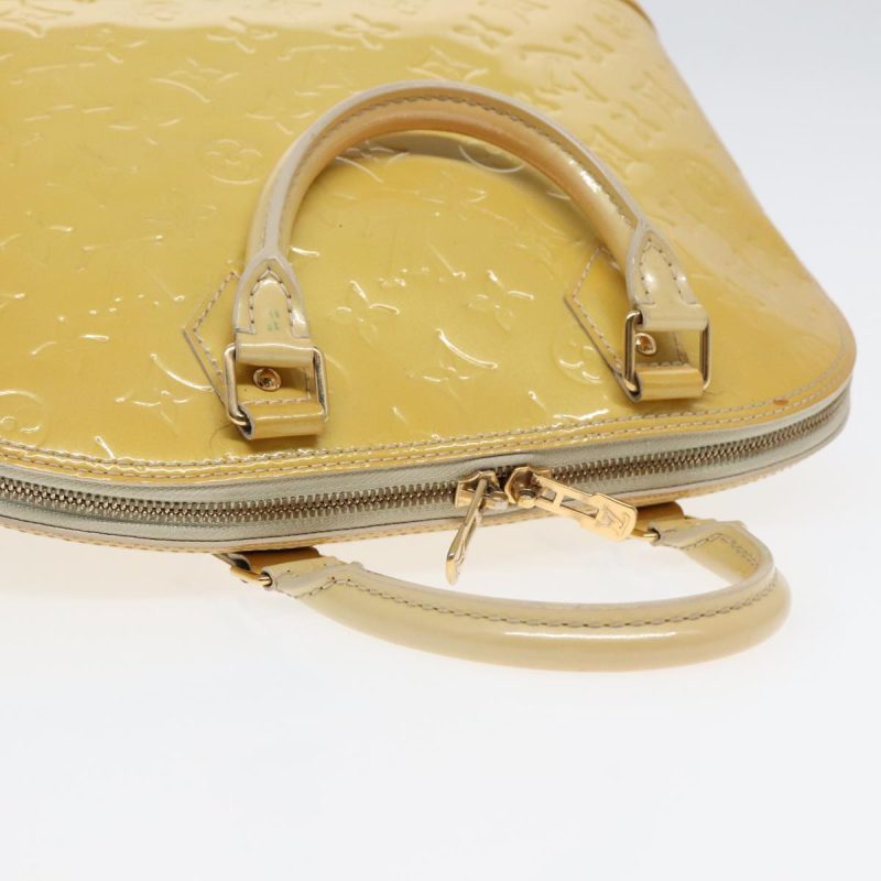 Louis Vuitton Monogram Vernis Alma PM Hand Bag Broncorail M91445  bs17546 - Image 6