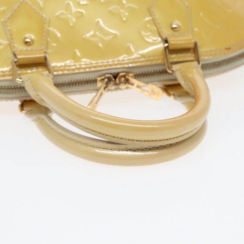 Louis Vuitton Monogram Vernis Alma PM Hand Bag Broncorail M91445  bs17546 - Image 7