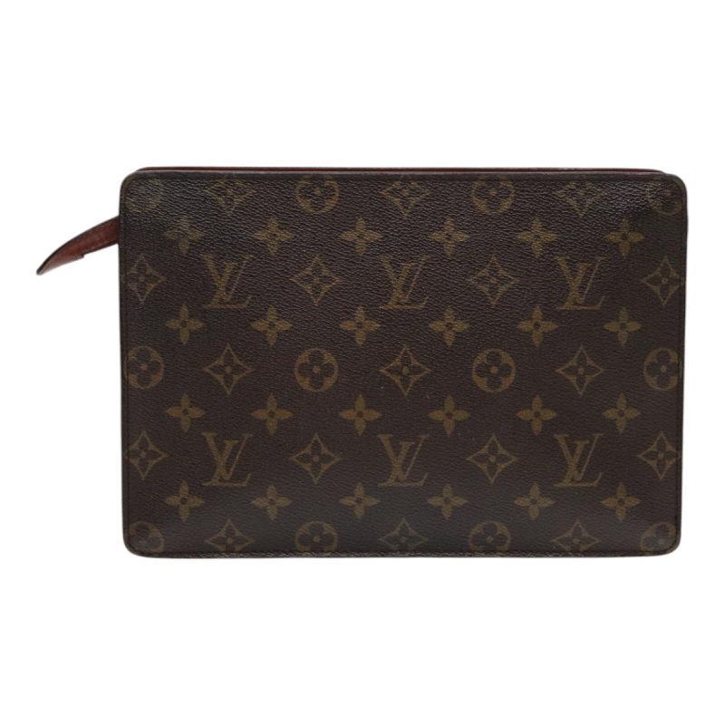 Louis Vuitton Monogram Pochette Homme Clutch Bag M51795  bs17617 - Image 2