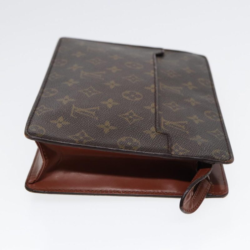 Louis Vuitton Monogram Pochette Homme Clutch Bag M51795  bs17617 - Image 4
