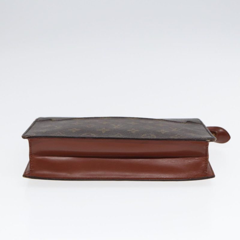 Louis Vuitton Monogram Pochette Homme Clutch Bag M51795  bs17617 - Image 6