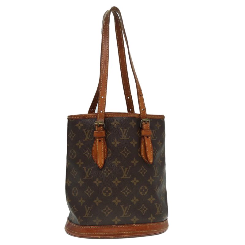 Louis Vuitton Monogram Bucket PM Shoulder Bag M42238  bs17625