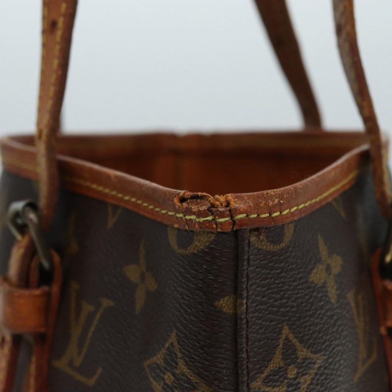Louis Vuitton Monogram Bucket PM Shoulder Bag M42238  bs17625 - Image 5