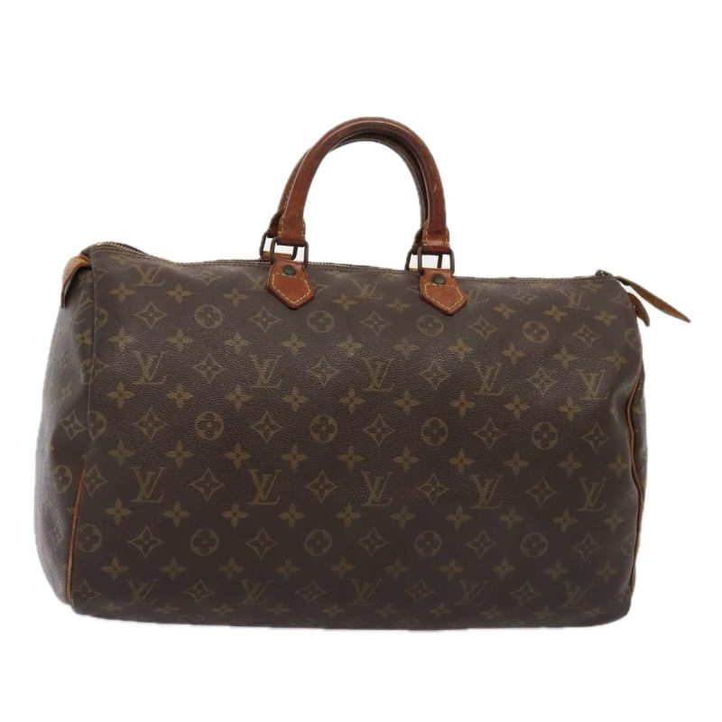 Louis Vuitton Monogram Speedy 40 Hand Bag M41522  bs17629