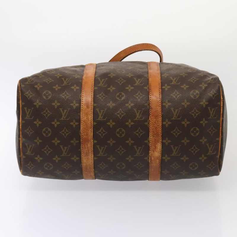 Louis Vuitton Monogram Sac Souple 45 Boston Bag M41624  bs17633 - Image 10