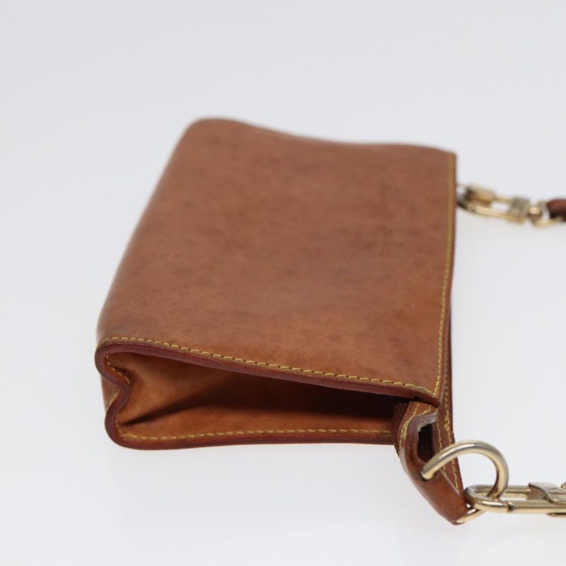 Louis Vuitton Nomad Cabas Ambre PM Pouch Leather Beige M92502  bs17677 - Image 4