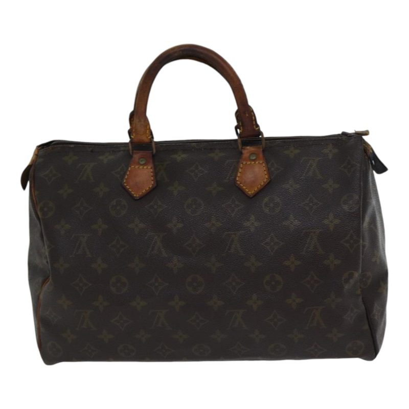 Louis Vuitton Monogram Speedy 35 Hand Bag M41524  bs17678 - Image 2