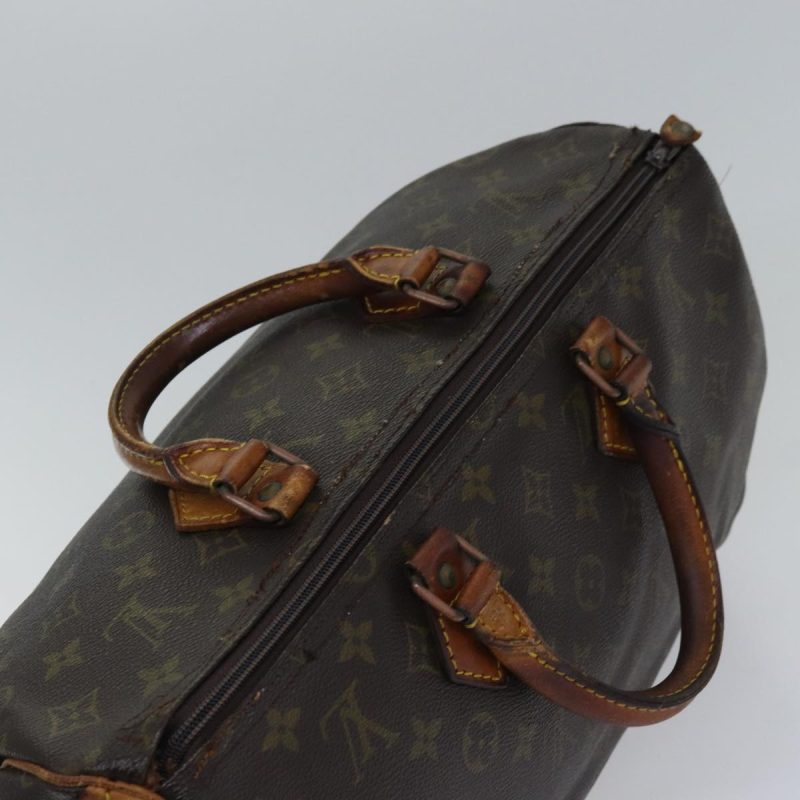 Louis Vuitton Monogram Speedy 35 Hand Bag M41524  bs17678 - Image 6