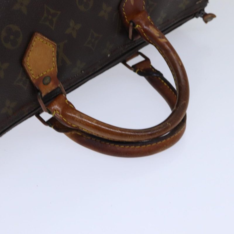 Louis Vuitton Monogram Speedy 35 Hand Bag M41524  bs17678 - Image 8