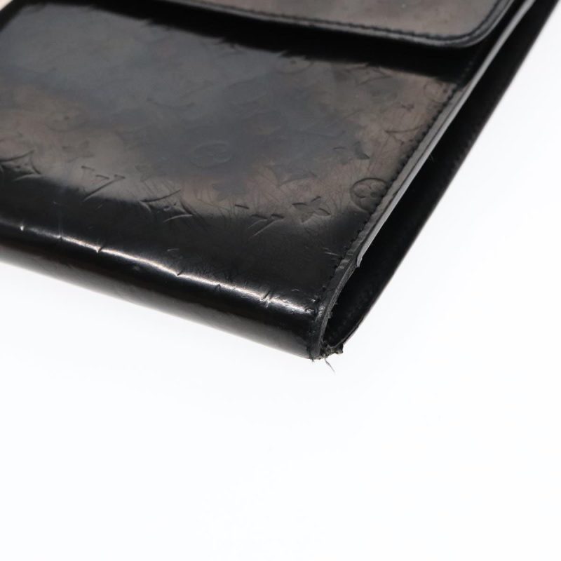 Louis Vuitton Monogram Mini Glace Anushka GM Hand Bag Black M92229 Auth bs17681 - Image 9