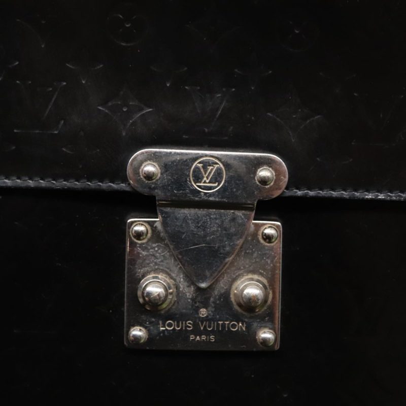 Louis Vuitton Monogram Mini Glace Anushka GM Hand Bag Black M92229 Auth bs17681 - Image 10