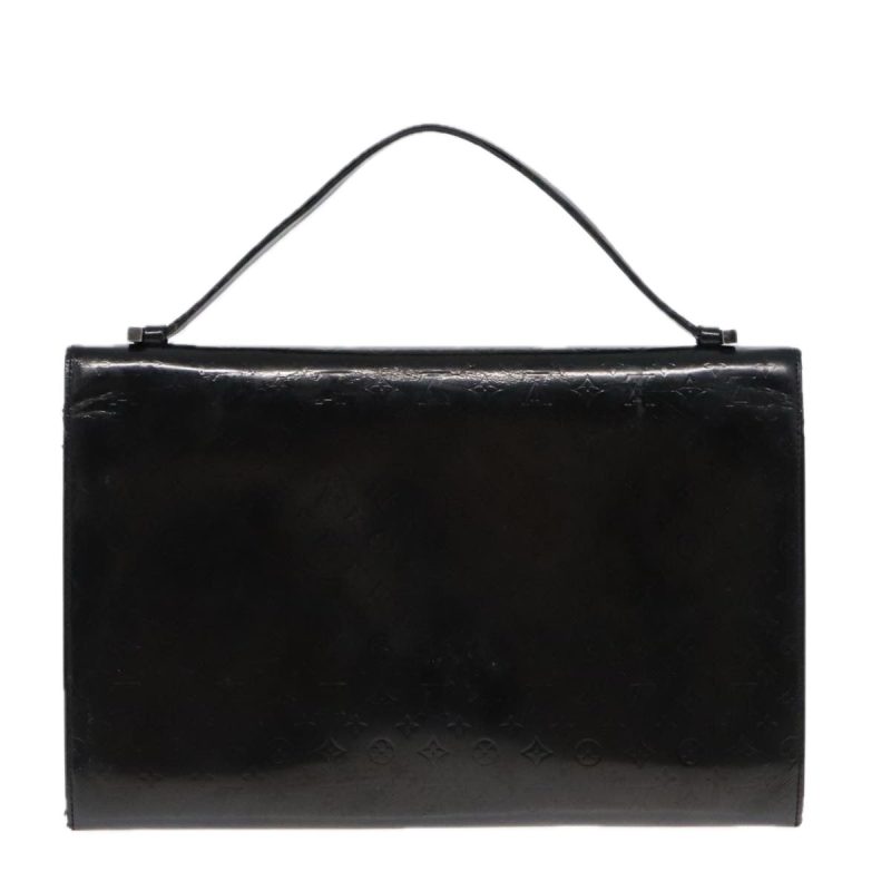 Louis Vuitton Monogram Mini Glace Anushka GM Hand Bag Black M92229 Auth bs17681 - Image 2