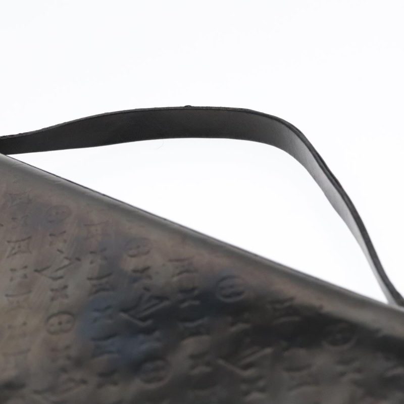 Louis Vuitton Monogram Mini Glace Anushka GM Hand Bag Black M92229 Auth bs17681 - Image 8