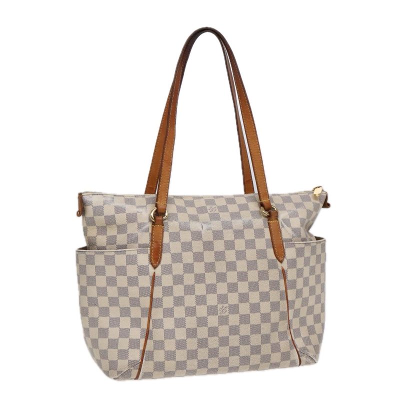 Louis Vuitton Damier Azur Totally MM Tote Bag N51262  bs17700