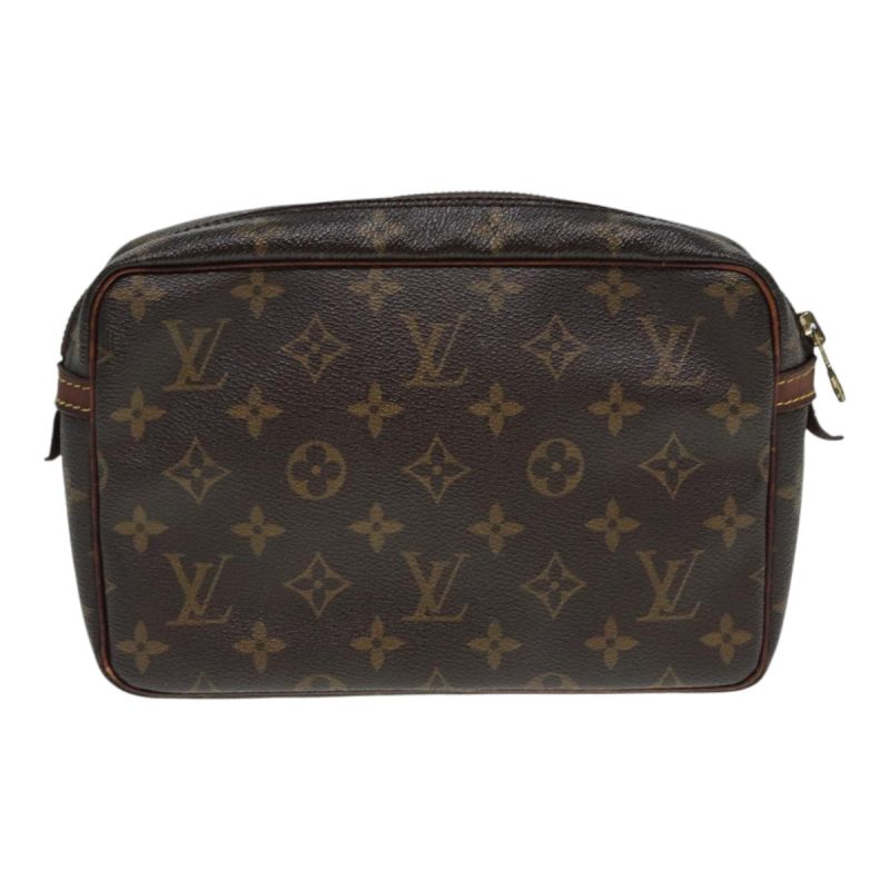 Louis Vuitton Monogram Compiegne 23 Clutch Bag M51847  bs17738 - Image 2