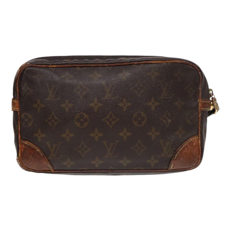 Louis Vuitton Monogram Marly Dragonne GM Clutch Bag M51825  bs17741 - Image 2