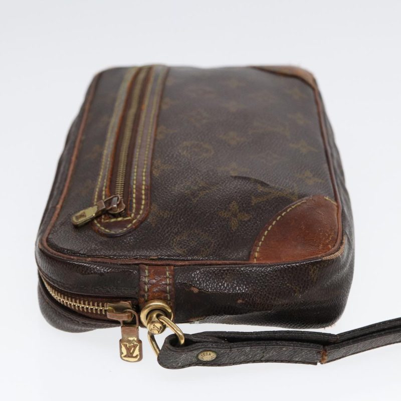 Louis Vuitton Monogram Marly Dragonne GM Clutch Bag M51825  bs17741 - Image 4