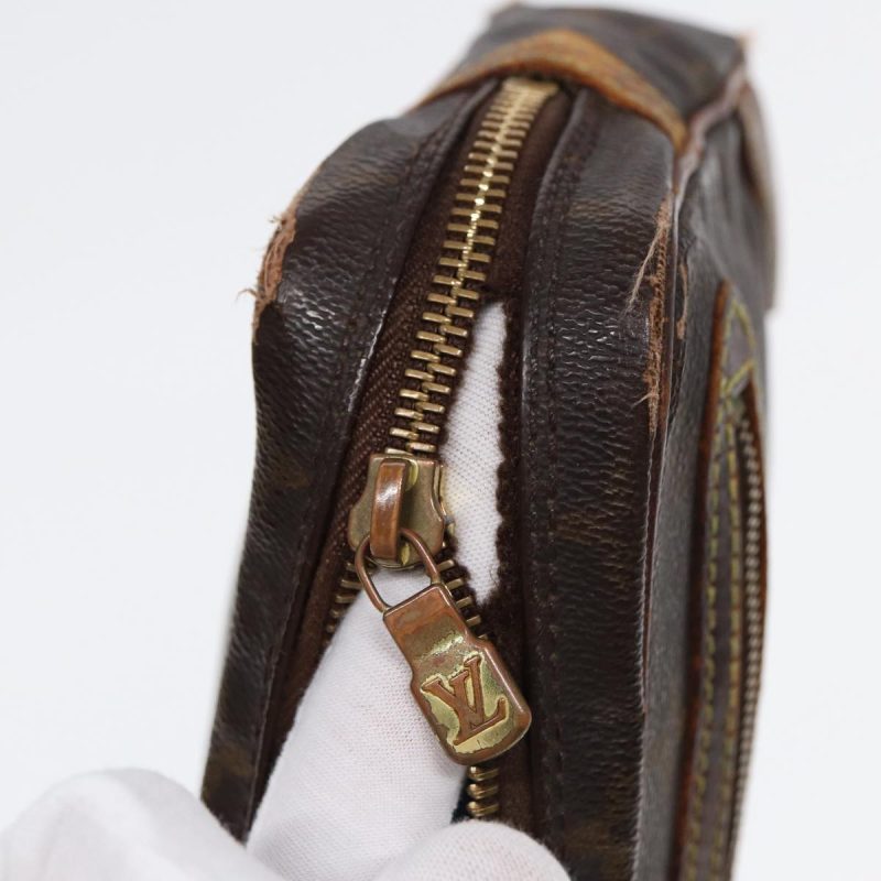 Louis Vuitton Monogram Marly Dragonne GM Clutch Bag M51825  bs17741 - Image 8